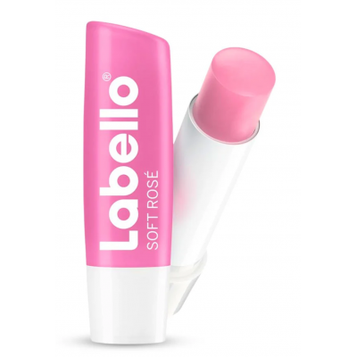 LABELLO MELT-IN MOISTURE SOFT ROSE SHINE — CARING LIP BALM​ 4.8G/ 5.5 ML